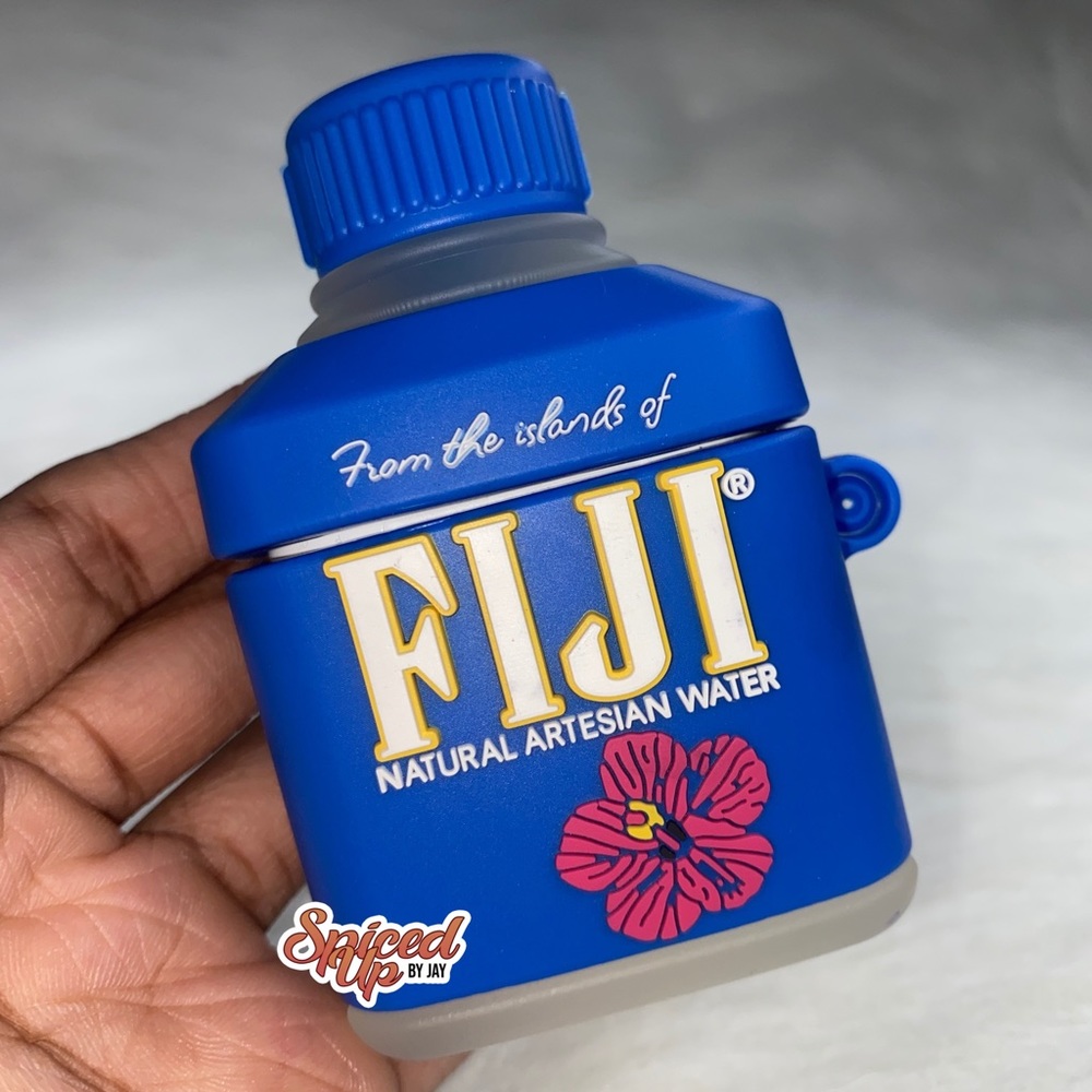 Fiji Water Silicone Protective AirPod Case